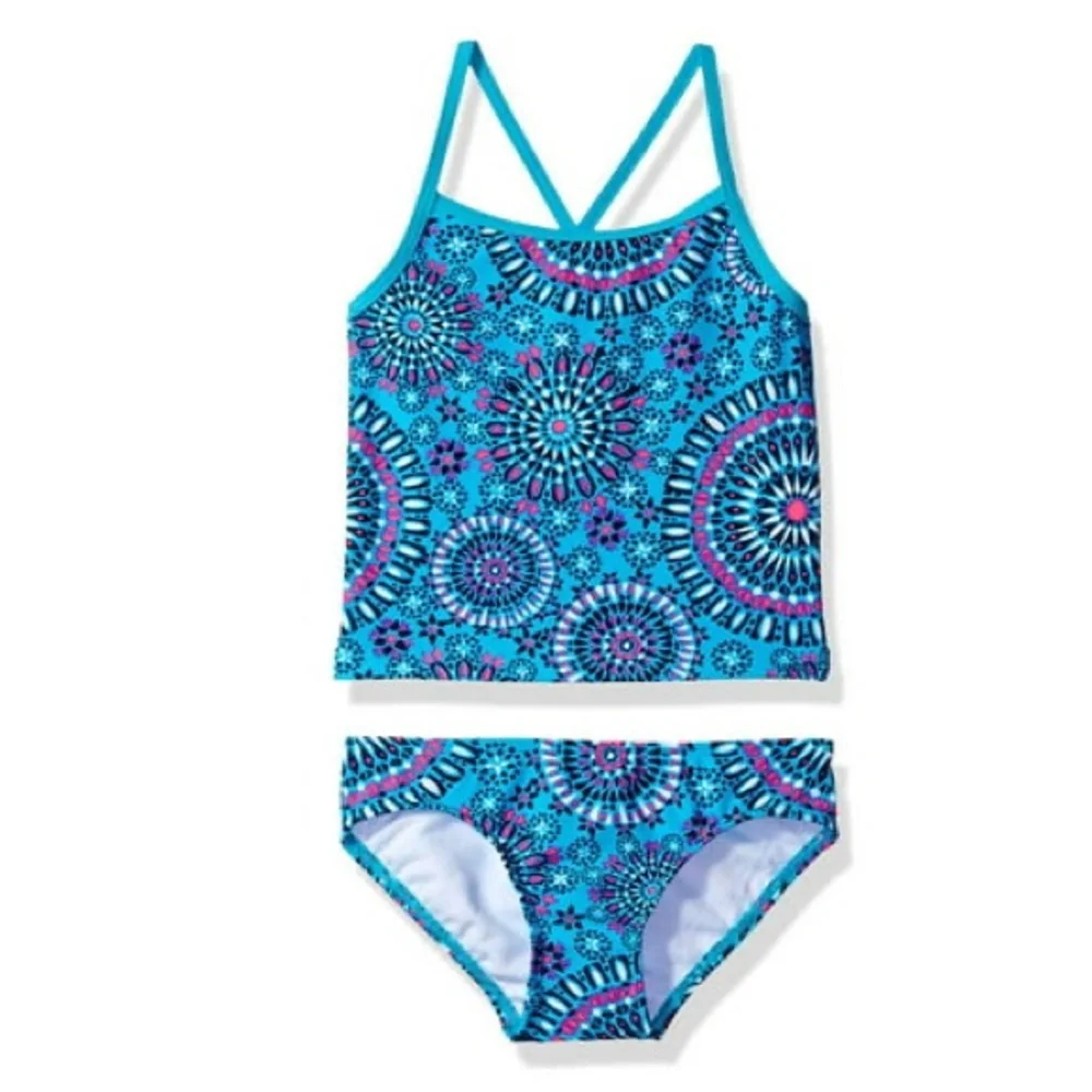 Kanu Surf Little Girls' Melanie Beach‎ Sport 2-Piece Banded Tankini Swimsuit
